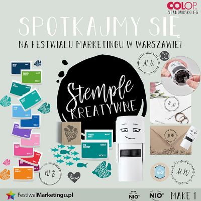Stemple kreatywne - Arts&Crafts na Festiwalu Marketingu 2020 w Warszawie