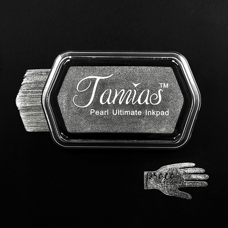 Poduszka z tuszem metalicznym Tamias COLOP POLSKA kolor srebrny.jpg