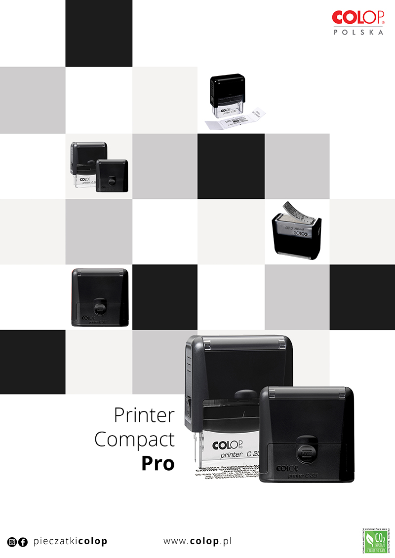 Plakat Printer Compact PRO czarny