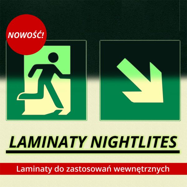 Laminaty NightLites do zastosowań wewnętrznych
