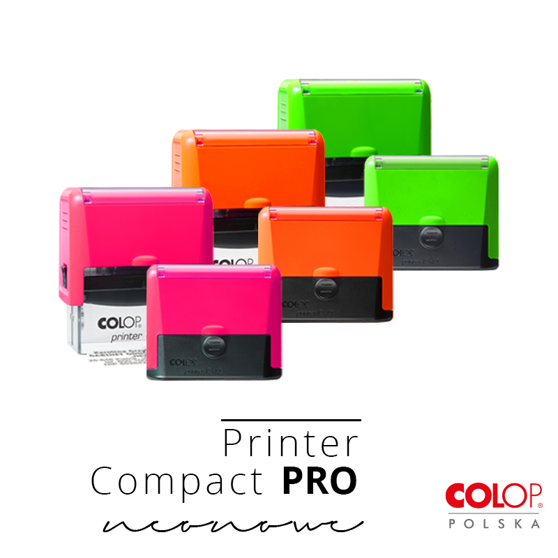 Rozszerzamy gamę kolorów Printera Compact PRO o kolory neonowe!