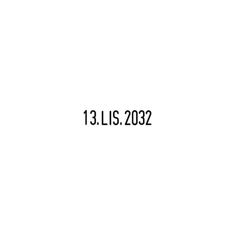 Datownik Szkieletowy Classic Line 2100/4 wzór odbicia