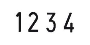 Ręczny numerator ustawiany 12004 wzór odbicia