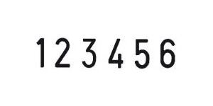Ręczny numerator ustawiany 12006 wzór odbicia