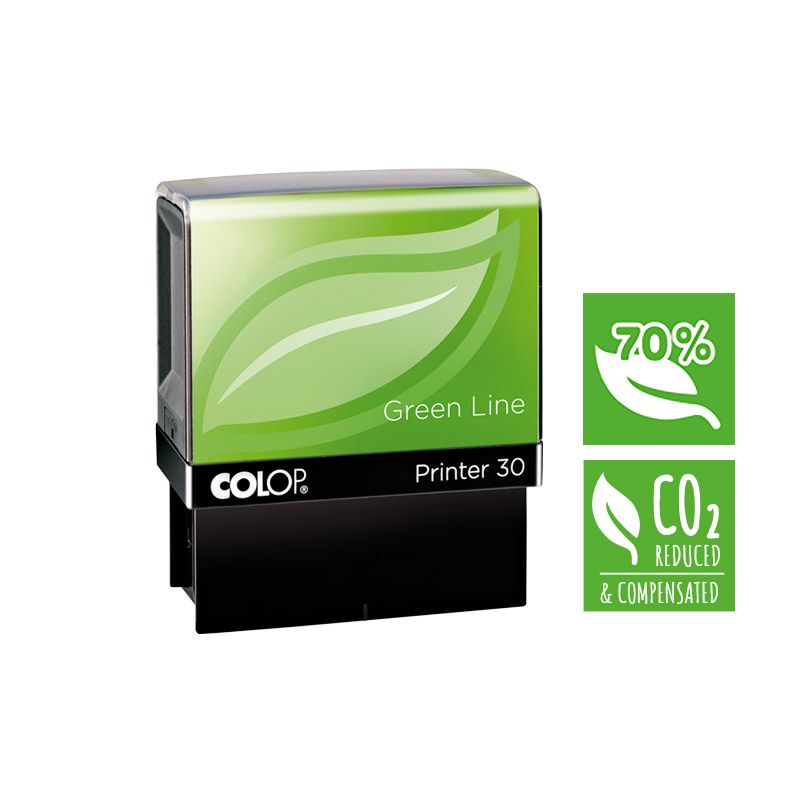 Pieczątka Printer IQ rozmiar 30 Green Line