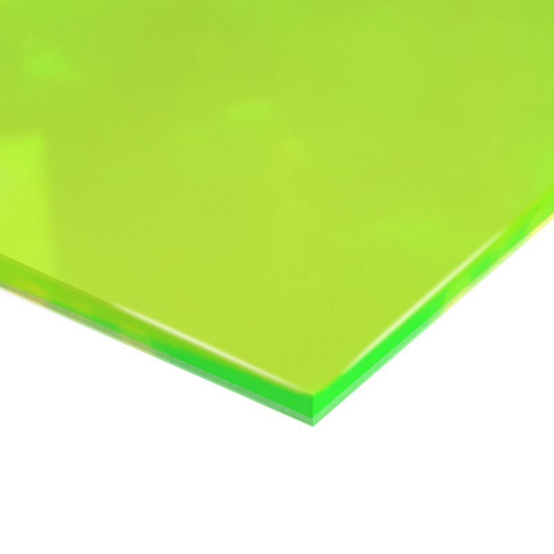 pleksi fluo zielona
