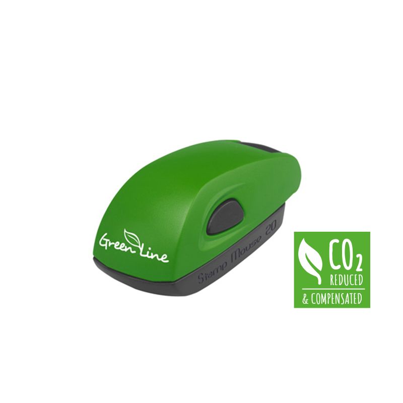 Pieczątka Kieszonkowa Stamp Mouse 20 Green Line